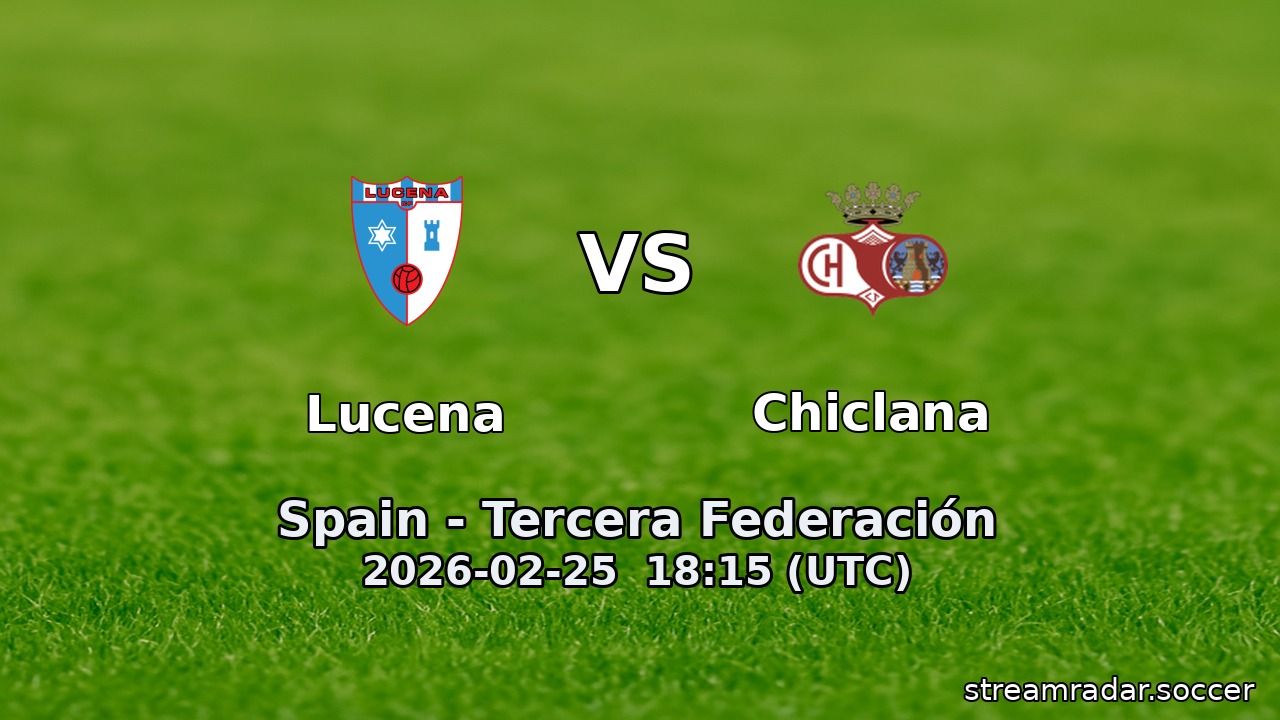 Lucena vs Chiclana