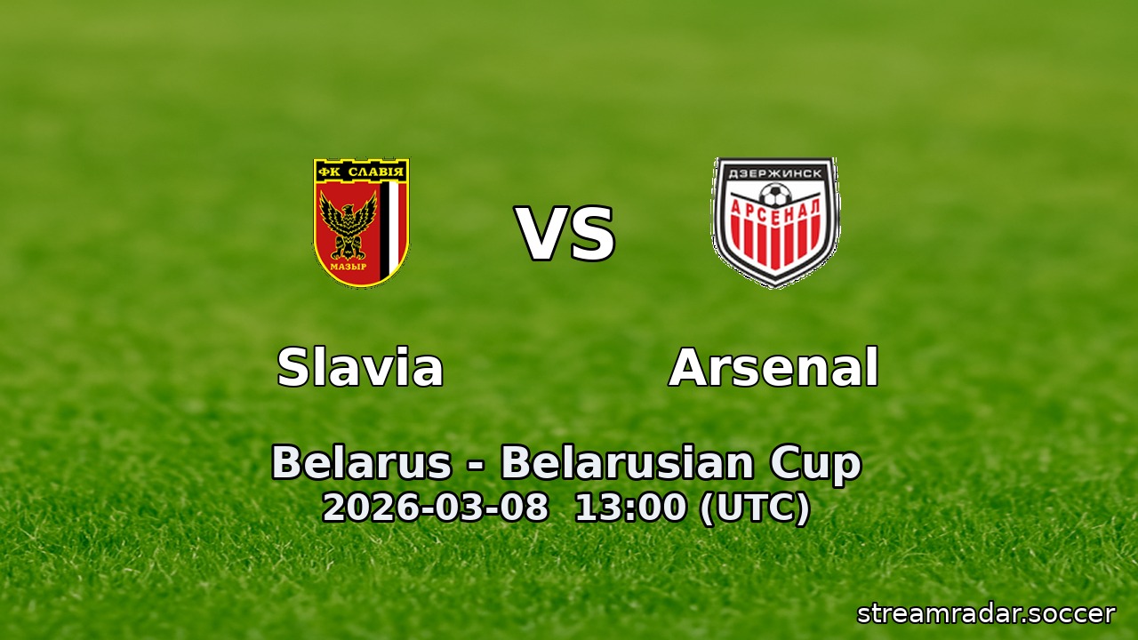 Slavia vs Arsenal