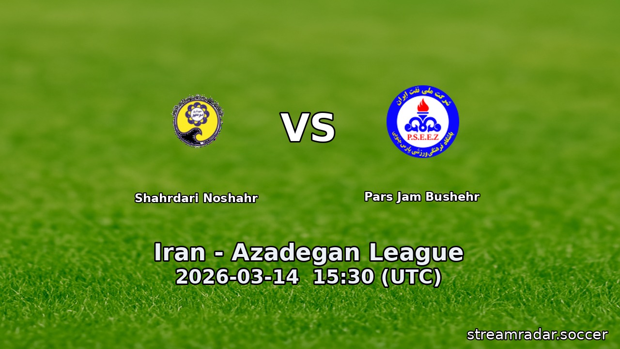 Shahrdari Noshahr vs Pars Jam Bushehr