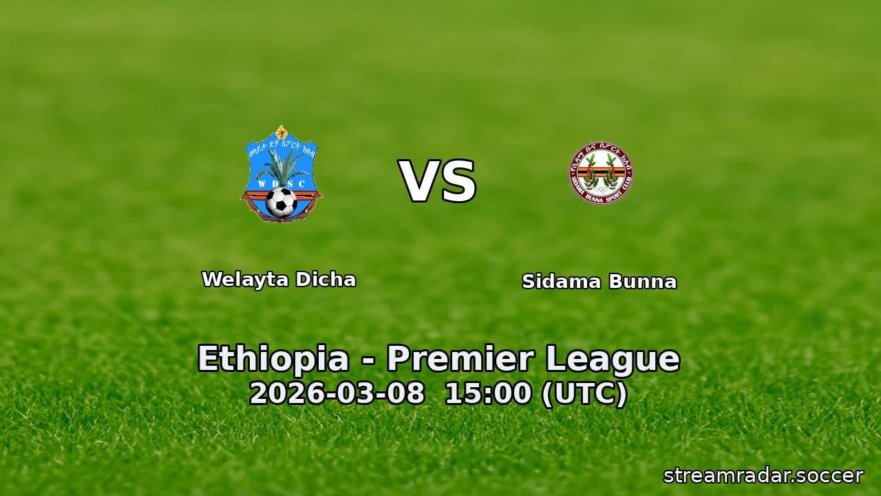 Welayta Dicha vs Sidama Bunna