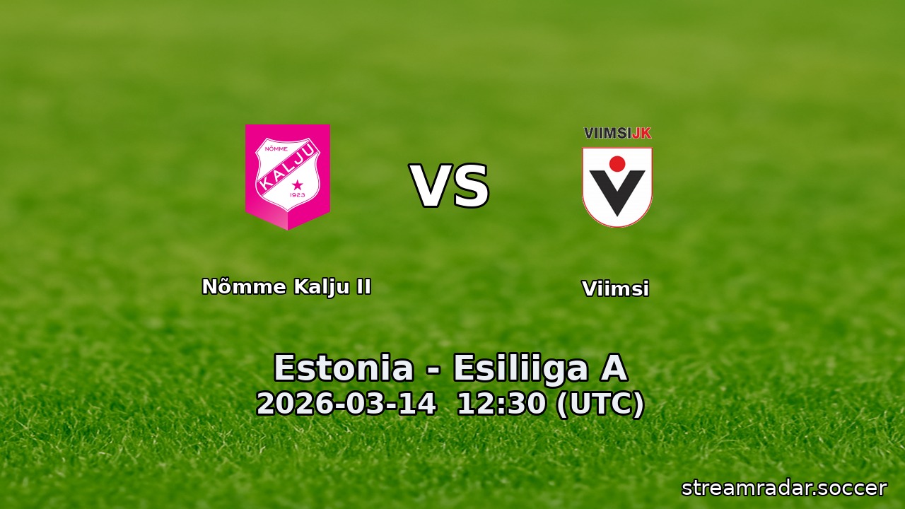 Nõmme Kalju II vs Viimsi