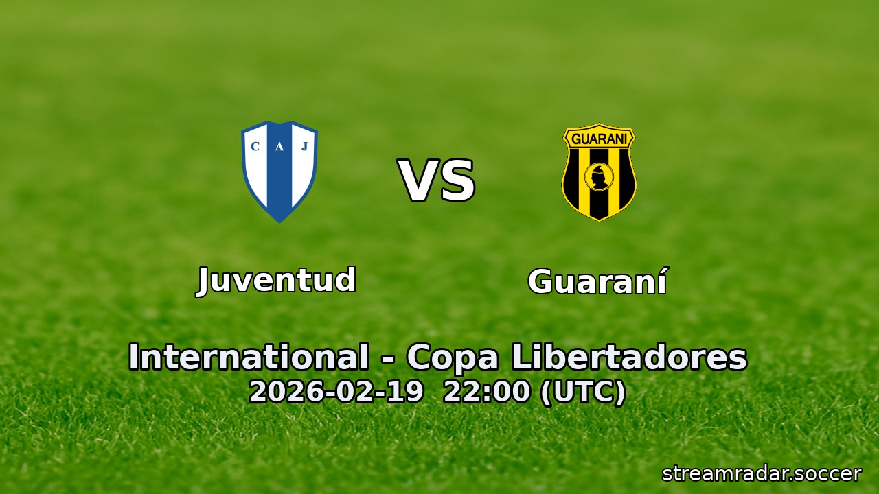 Juventud vs Guaraní