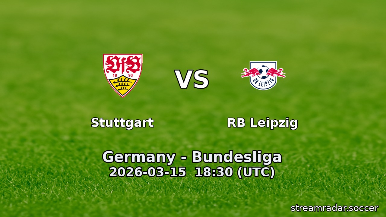 Stuttgart vs RB Leipzig