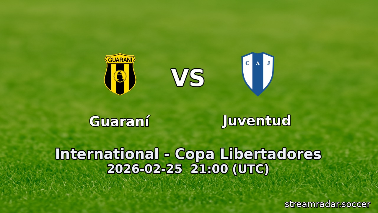 Guaraní vs Juventud