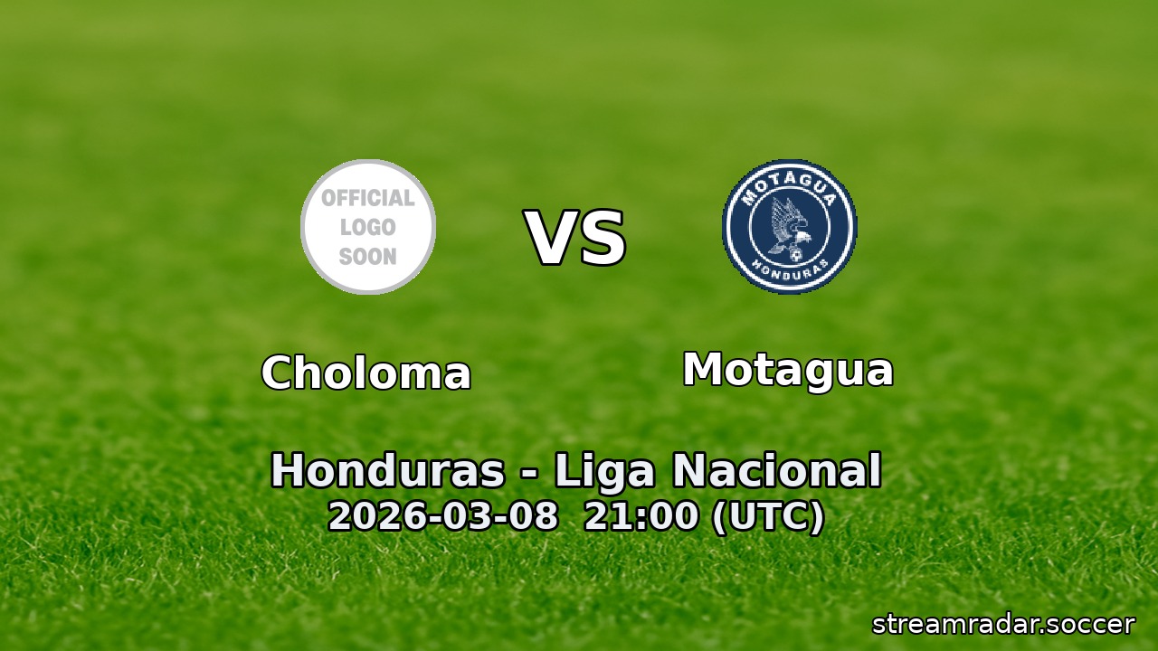 Choloma vs Motagua
