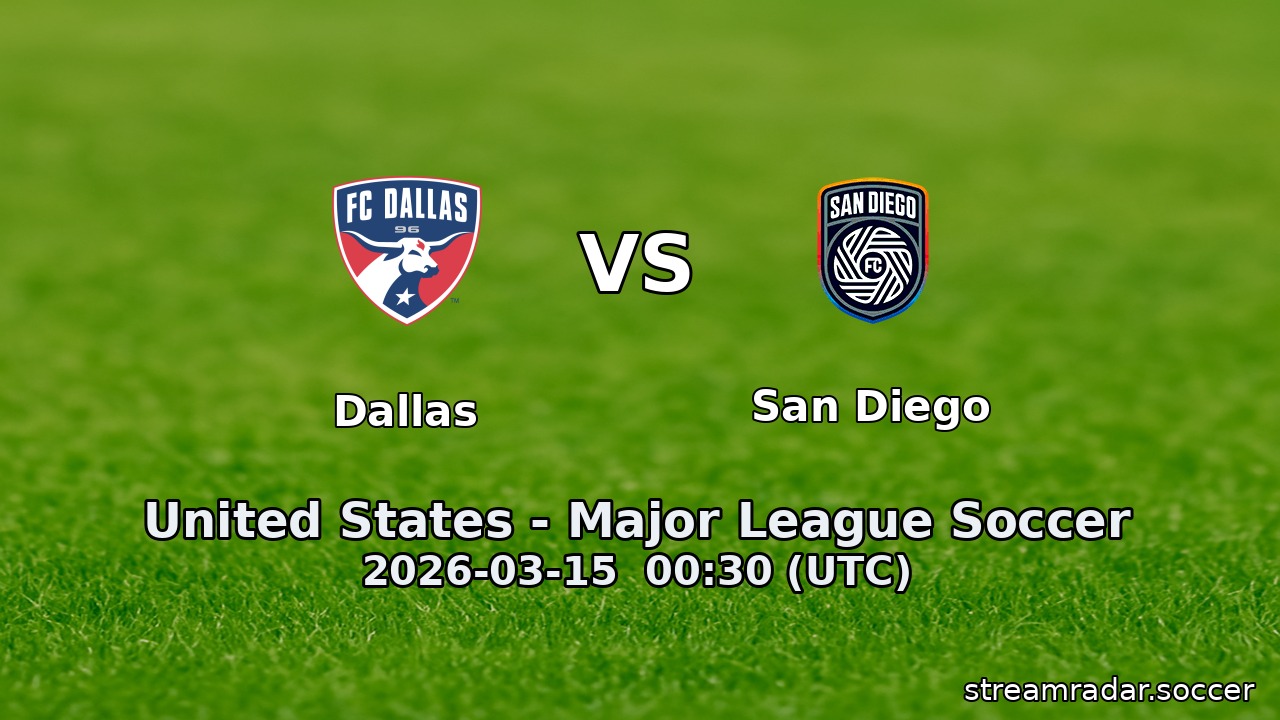 Dallas vs San Diego
