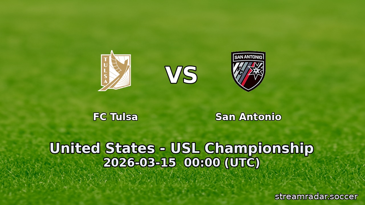 FC Tulsa vs San Antonio