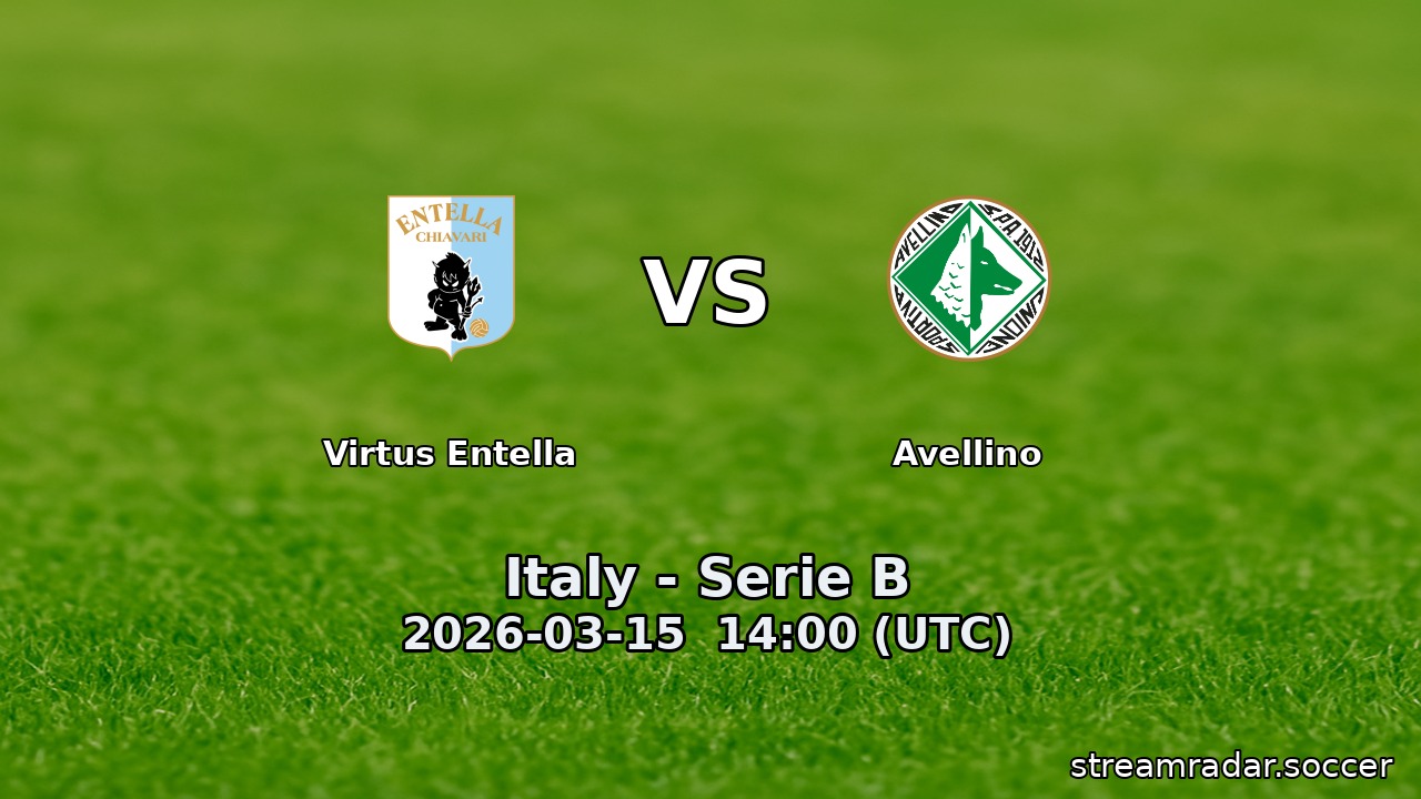 Virtus Entella vs Avellino