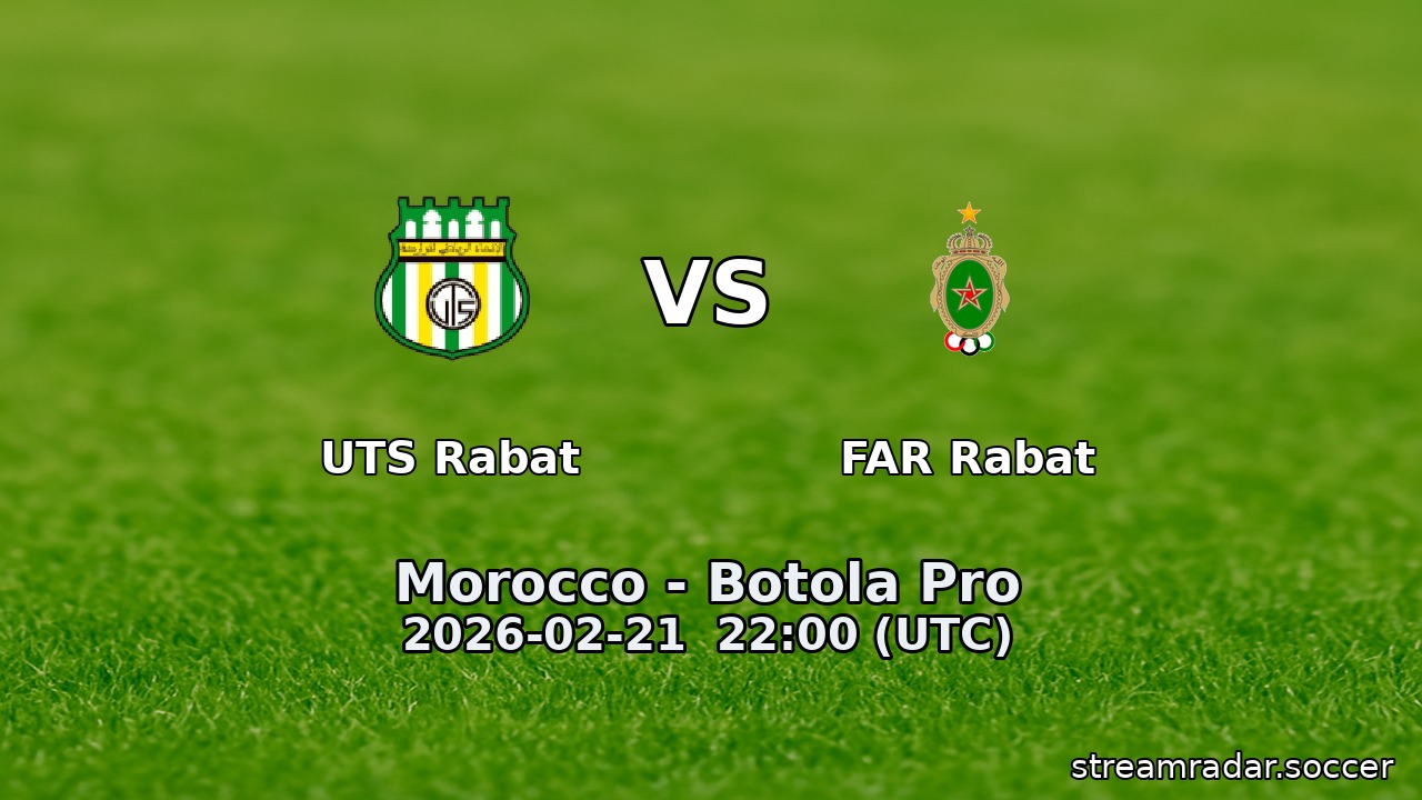 UTS Rabat vs FAR Rabat