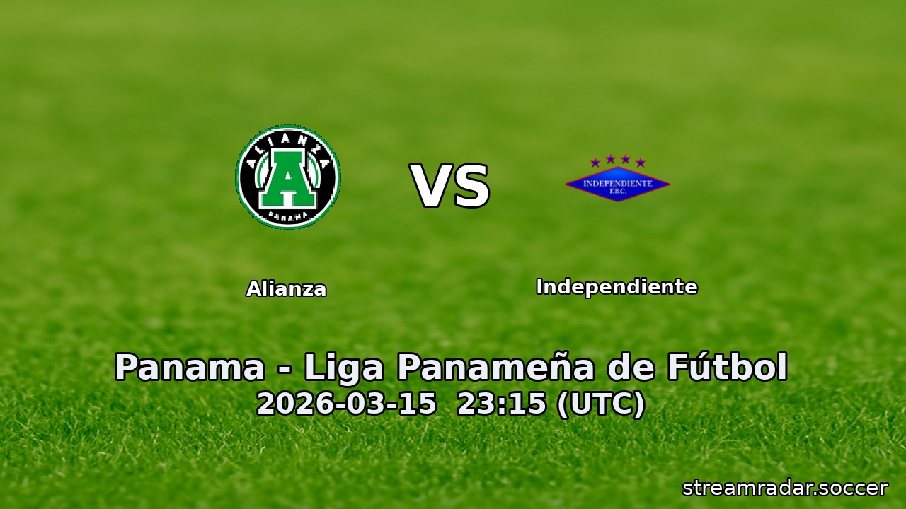 Alianza vs Independiente