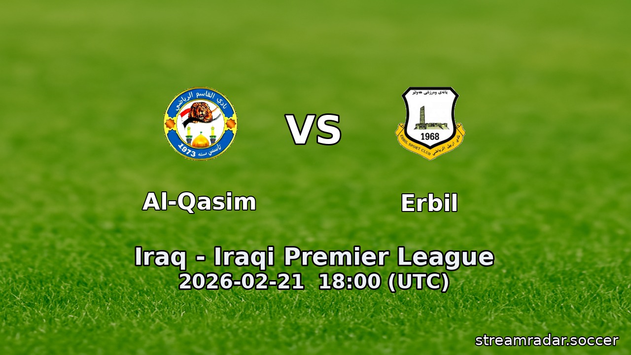 Al-Qasim vs Erbil