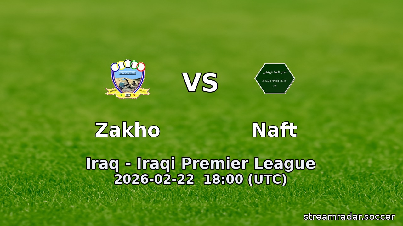Zakho vs Naft