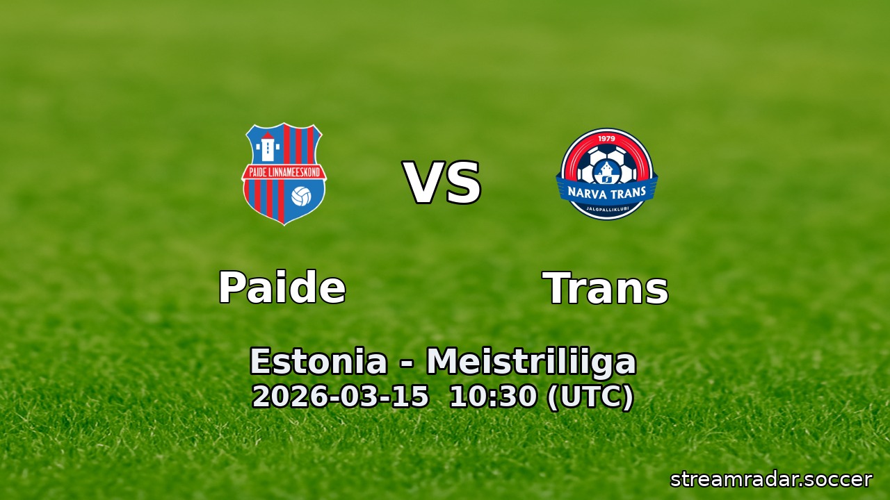 Paide vs Trans