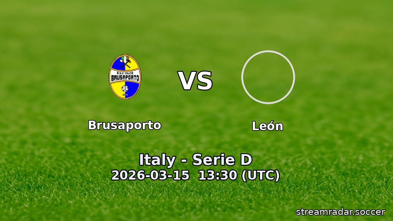 Brusaporto vs León