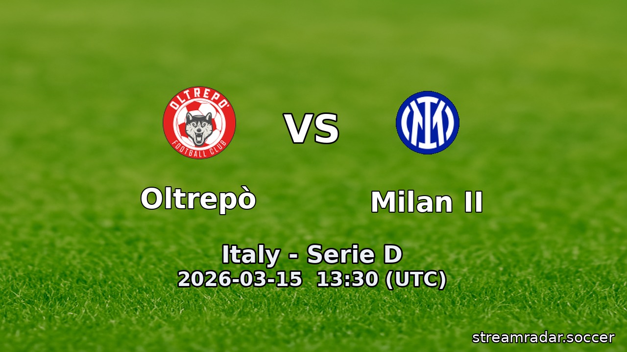Oltrepò vs Milan II