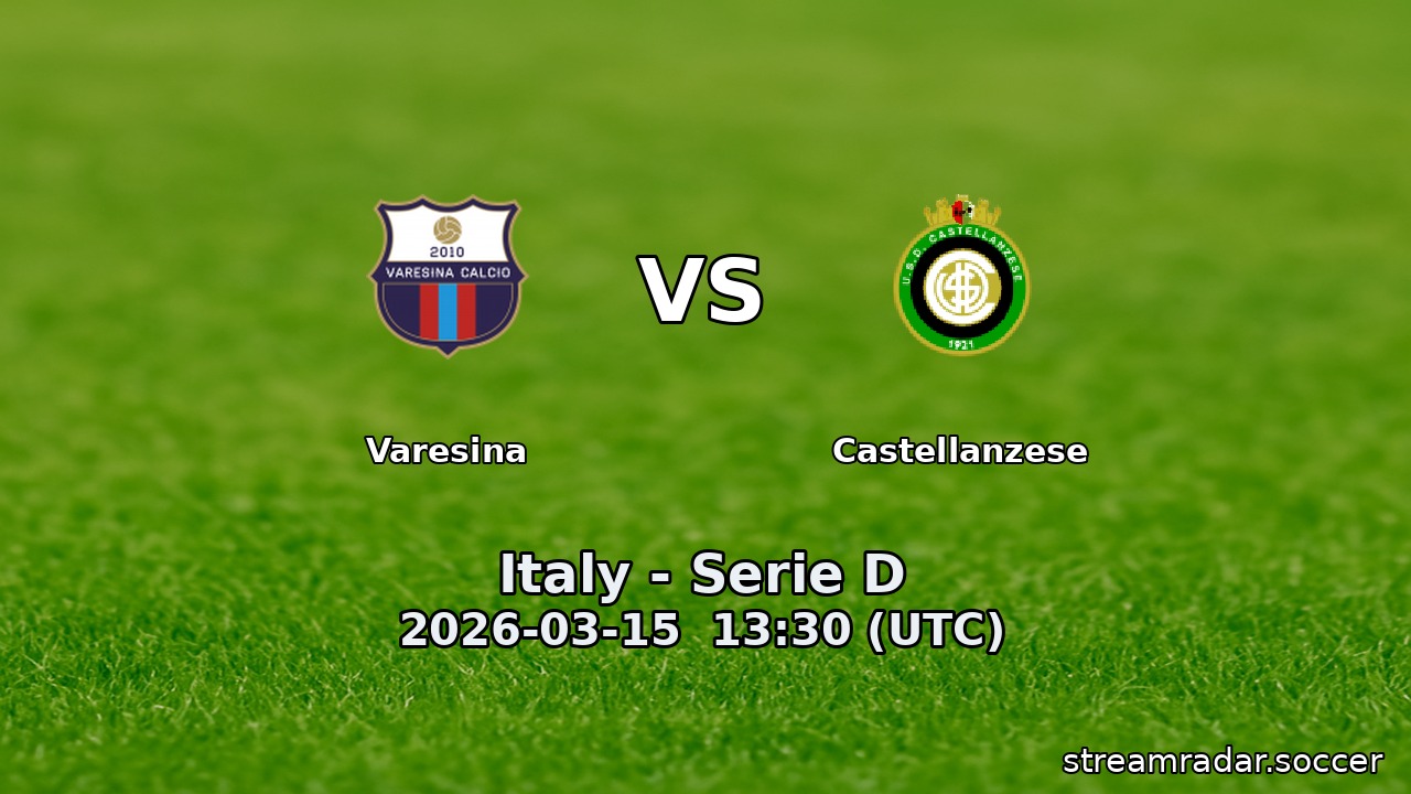 Varesina vs Castellanzese