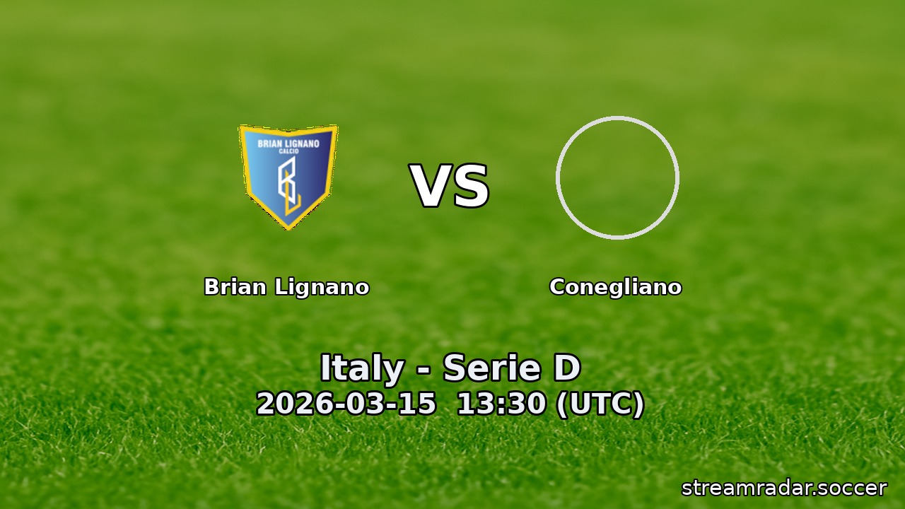 Brian Lignano vs Conegliano