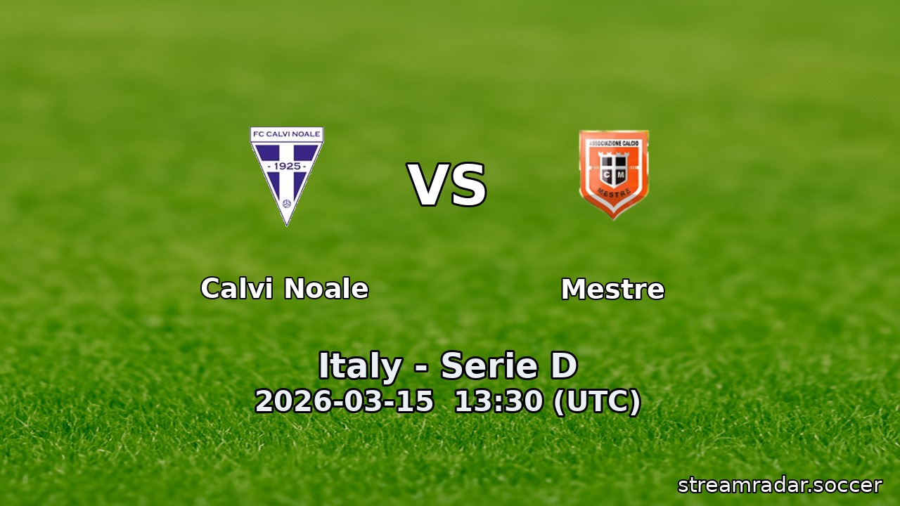 Calvi Noale vs Mestre