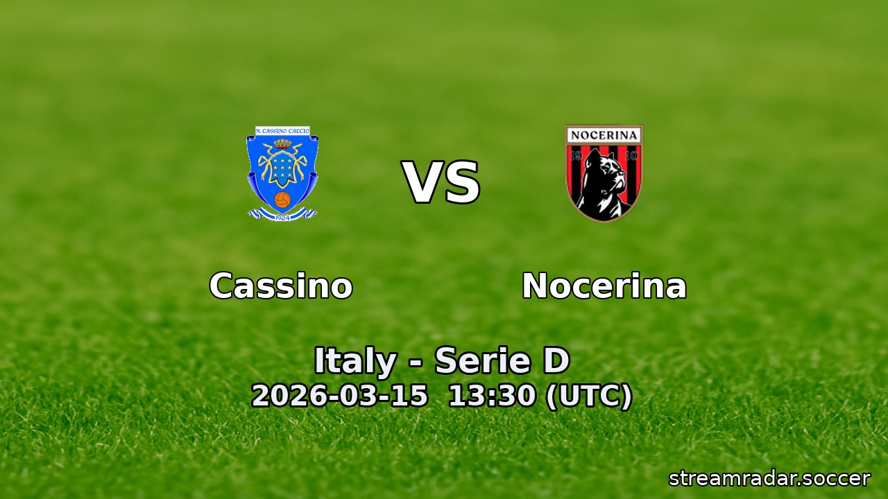 Cassino vs Nocerina
