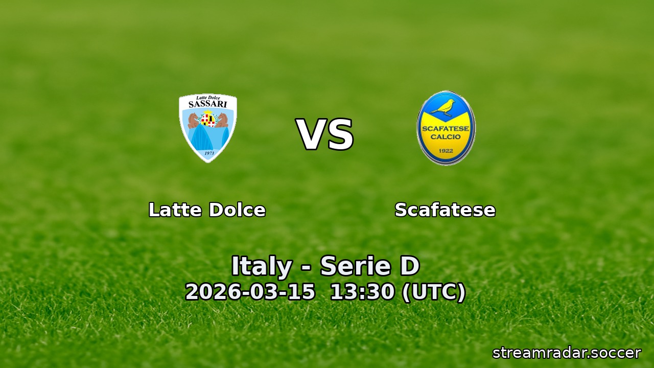 Latte Dolce vs Scafatese