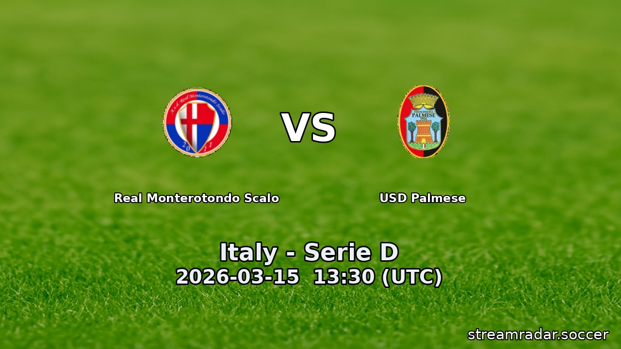 Real Monterotondo Scalo vs USD Palmese