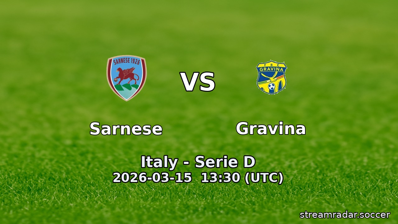 Sarnese vs Gravina