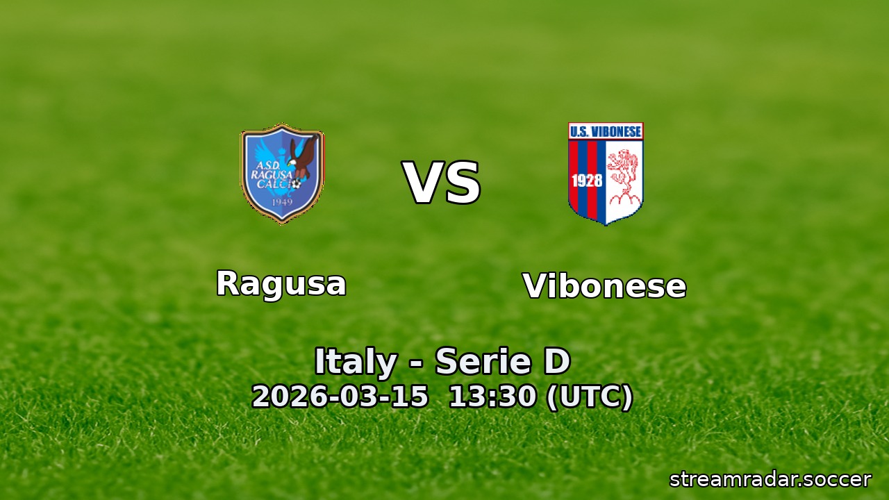 Ragusa vs Vibonese