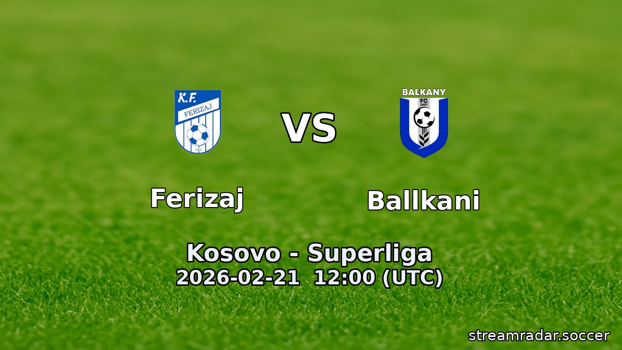 Ferizaj vs Ballkani