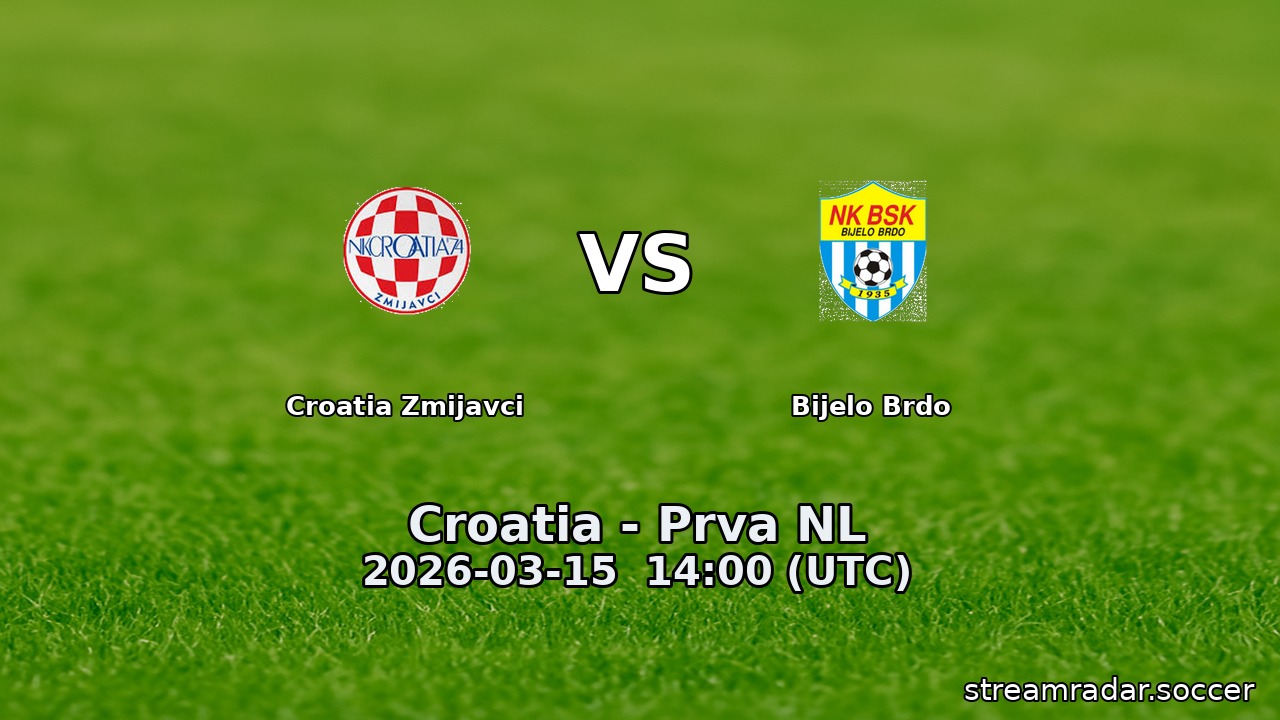 Croatia Zmijavci vs Bijelo Brdo