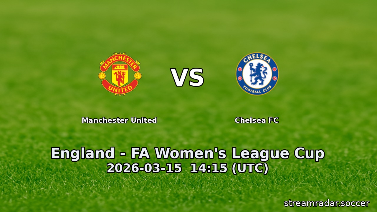 Manchester United vs Chelsea FC