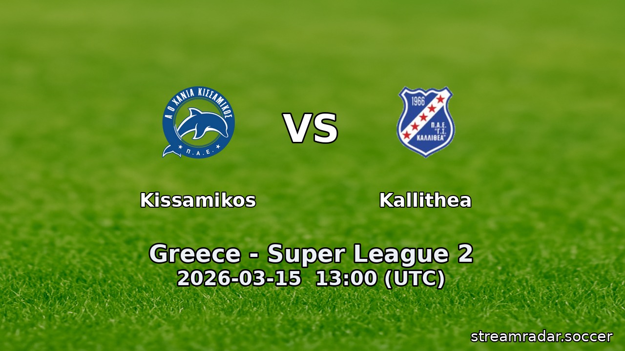 Kissamikos vs Kallithea