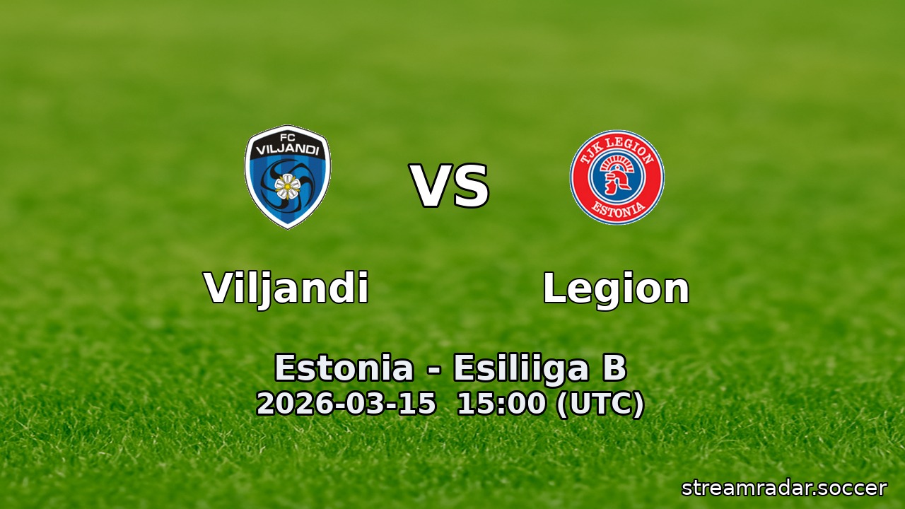 Viljandi vs Legion