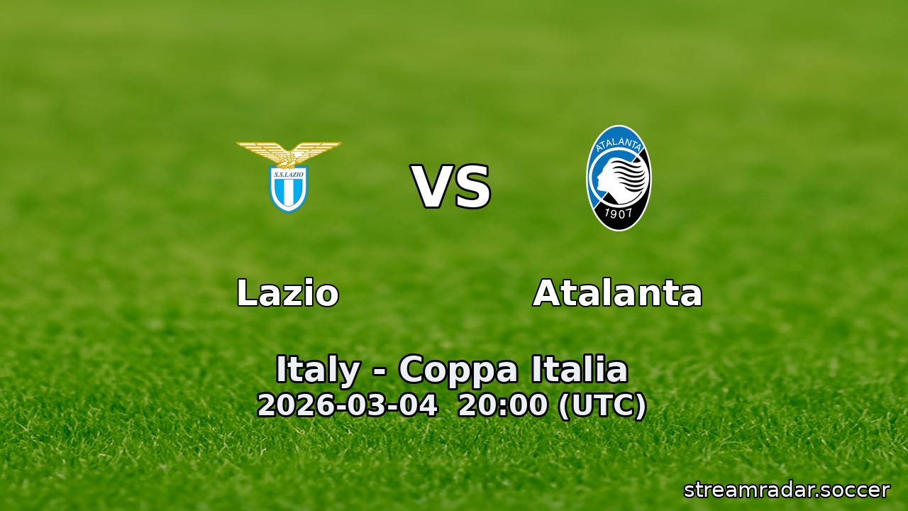 Lazio vs Atalanta