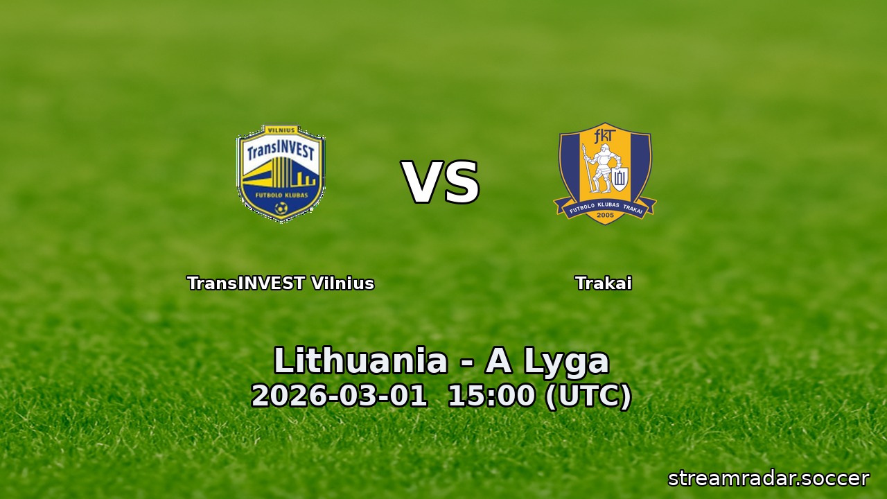 TransINVEST Vilnius vs Trakai