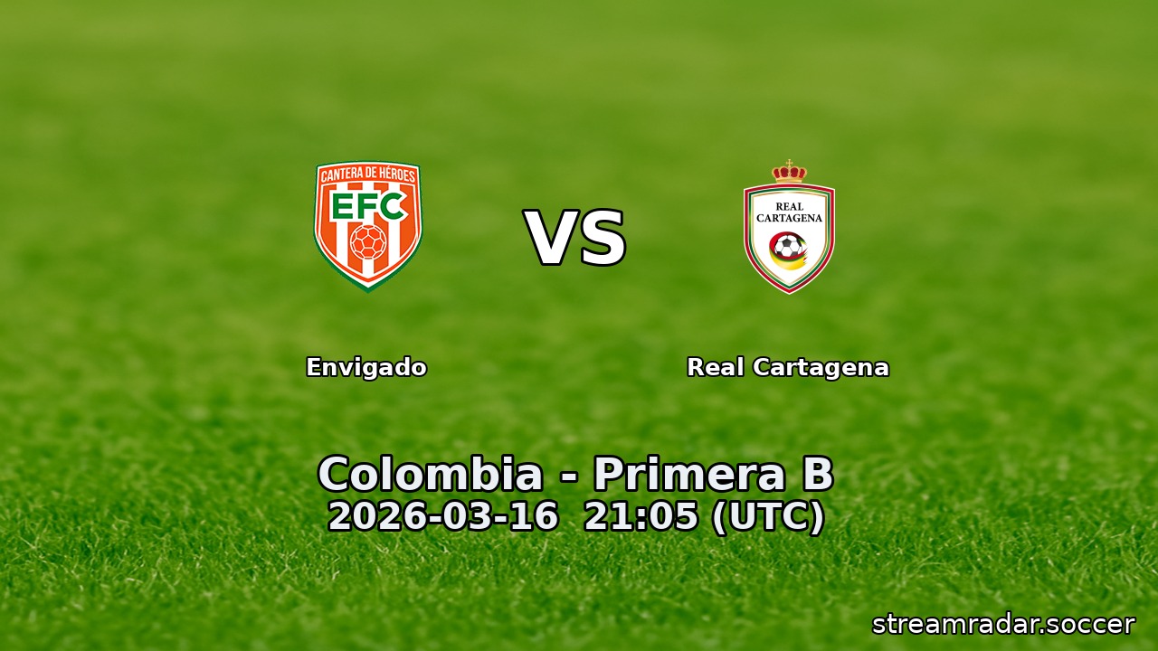 Envigado vs Real Cartagena