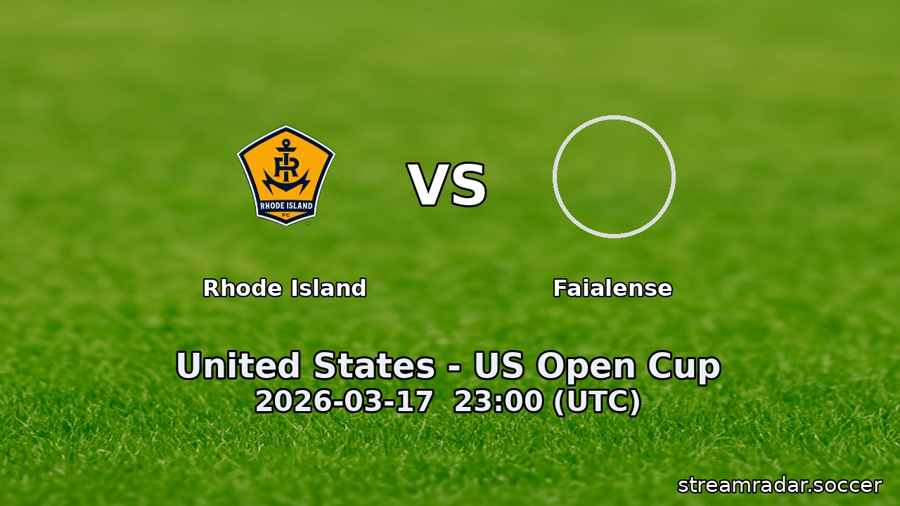 Rhode Island vs Faialense