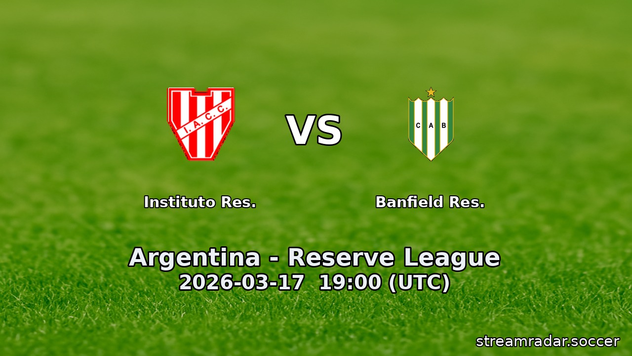 Instituto Res. vs Banfield Res.