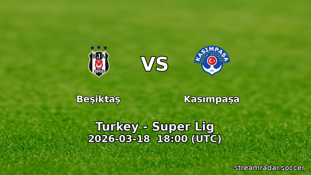Beşiktaş vs Kasımpaşa