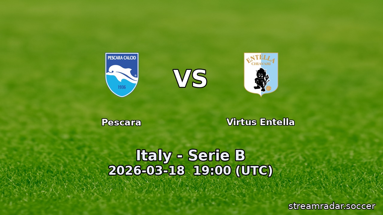 Pescara vs Virtus Entella