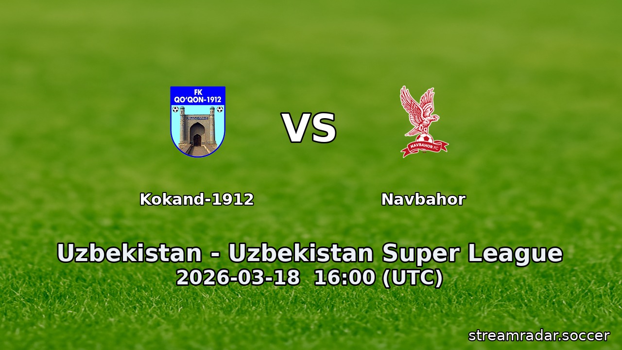Kokand-1912 vs Navbahor