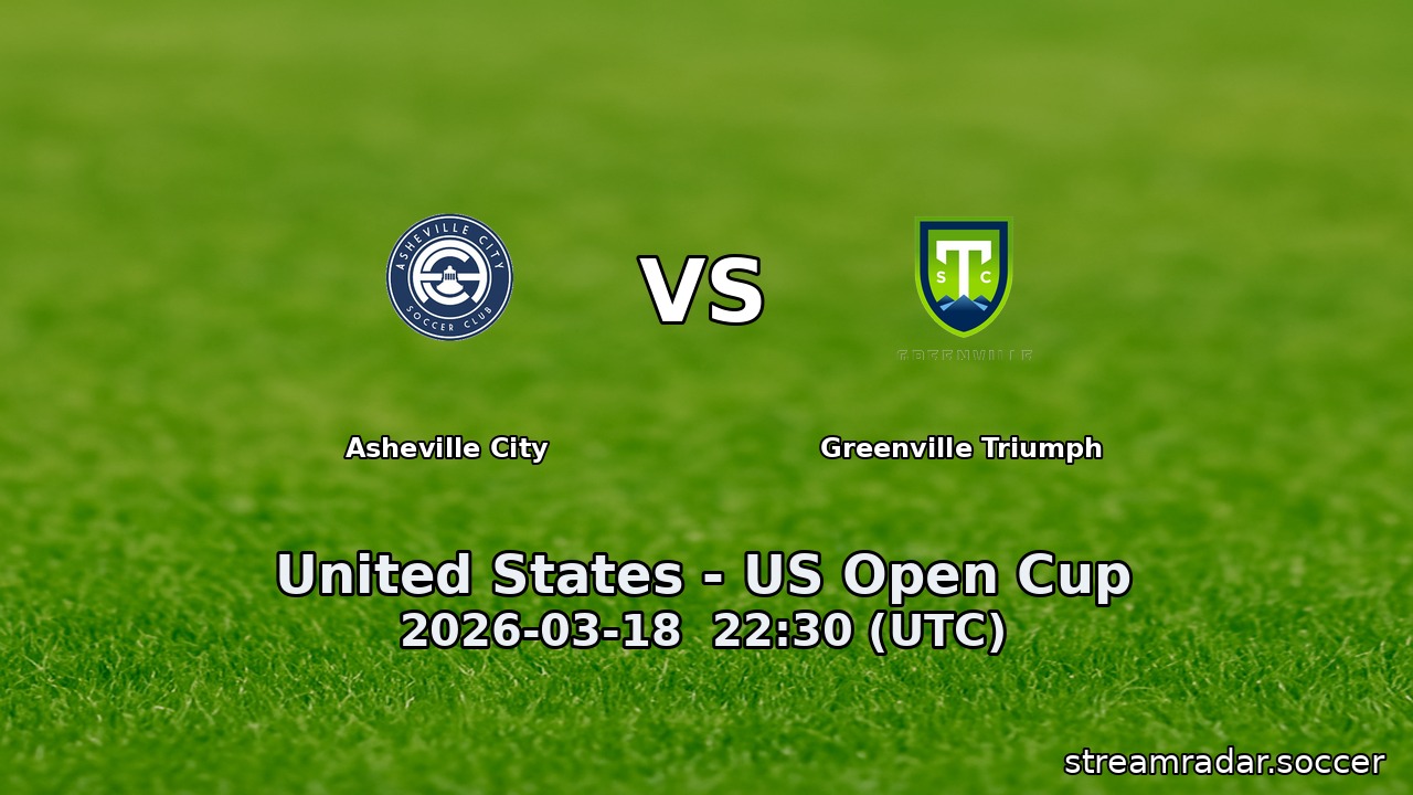 Asheville City vs Greenville Triumph