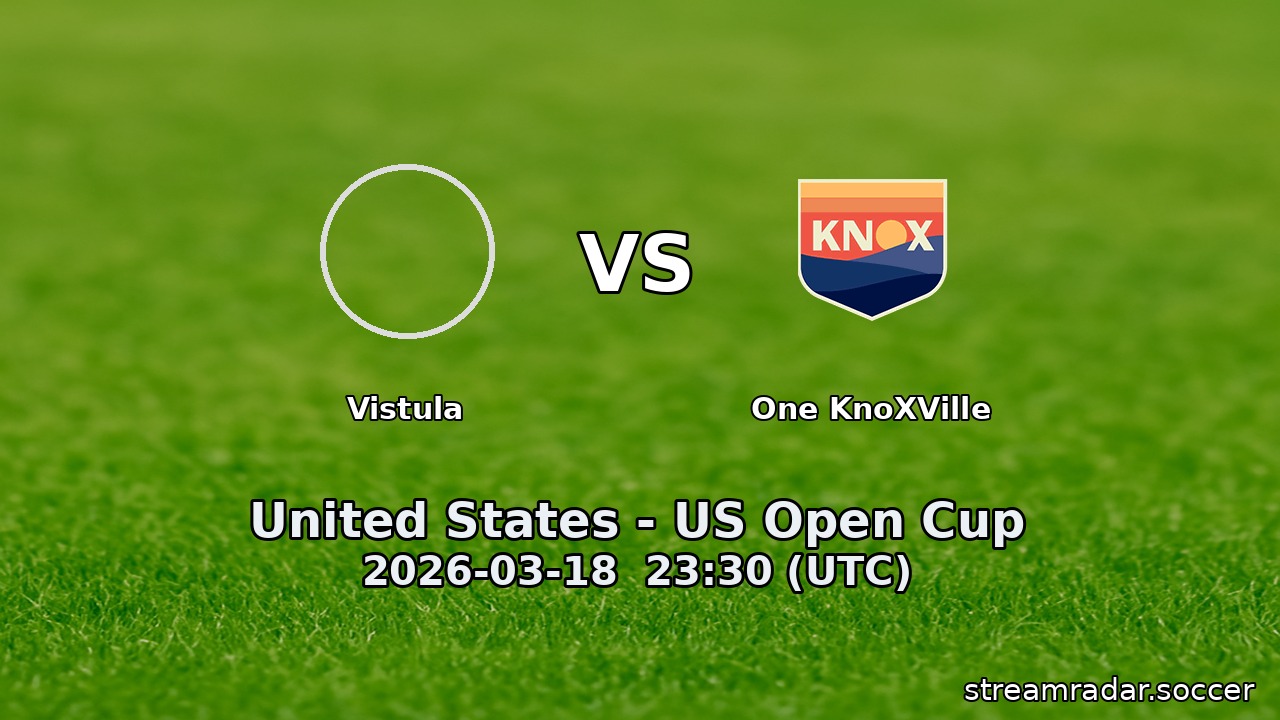 Vistula vs One KnoXVille