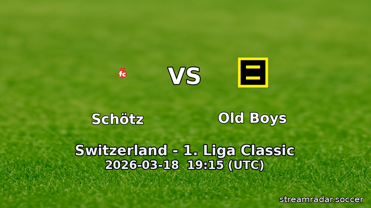 Schötz vs Old Boys