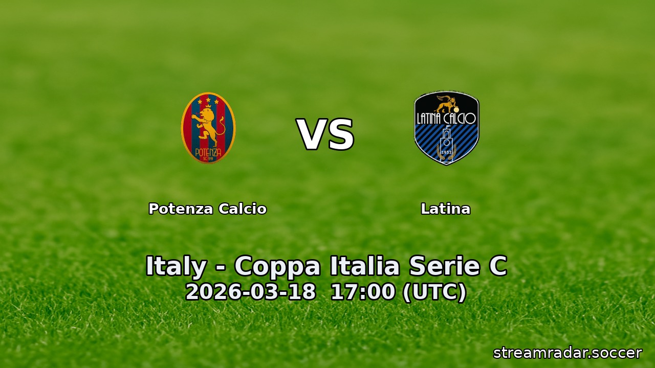 Potenza Calcio vs Latina