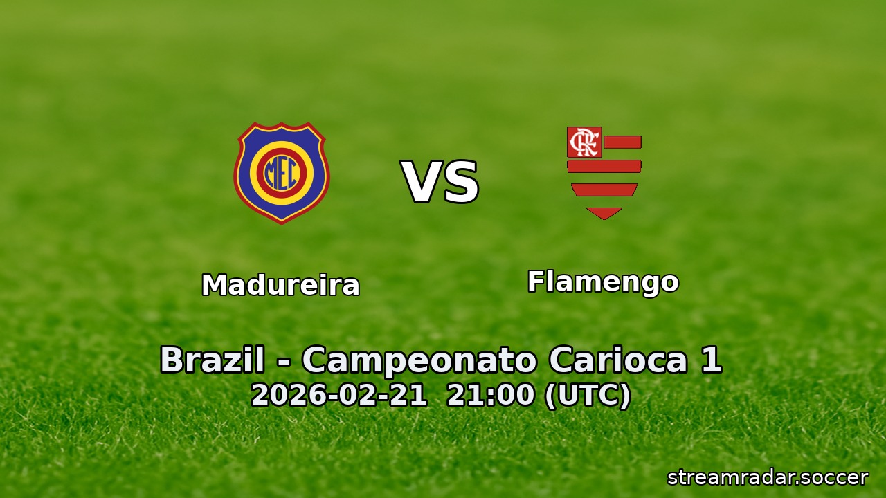 Flamengo vs Madureira