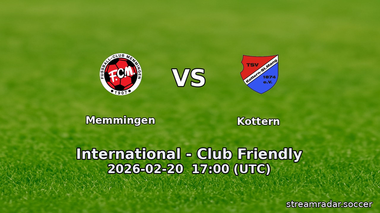 Memmingen vs Kottern