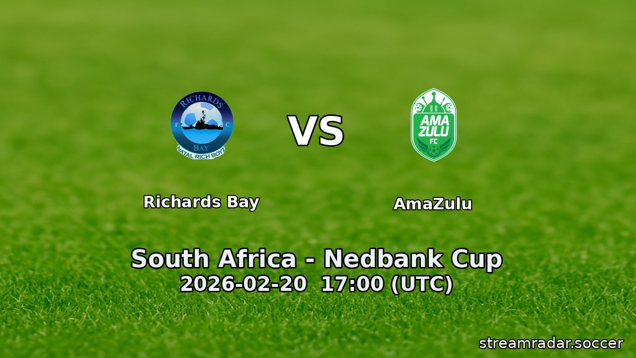 Richards Bay vs AmaZulu