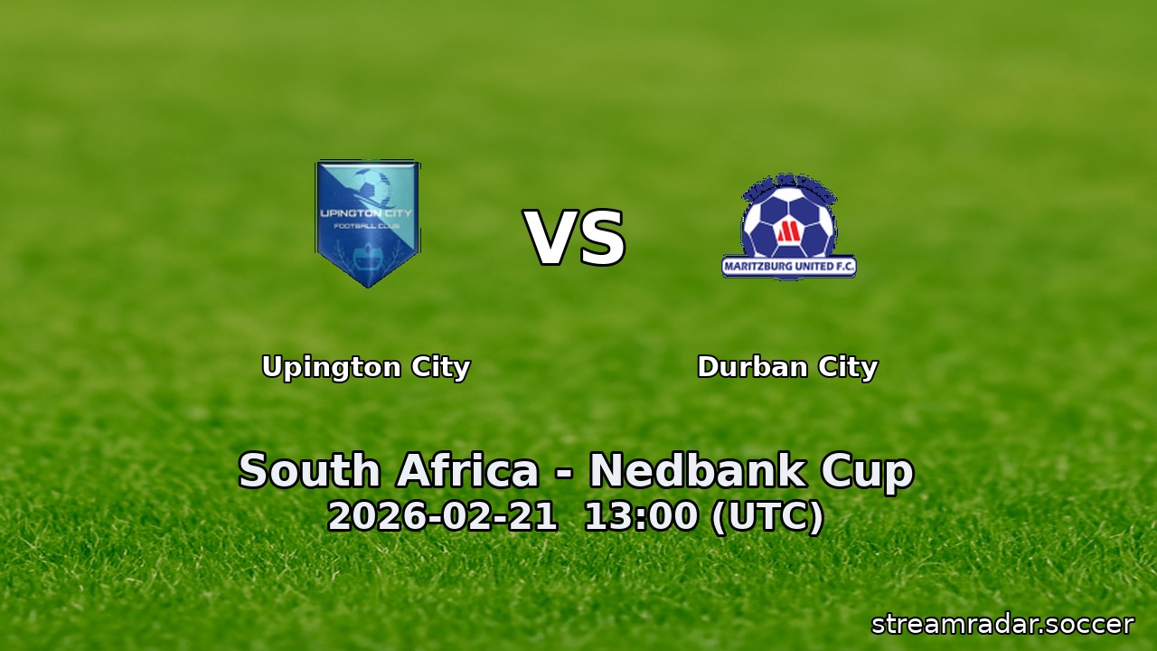 Upington City vs Durban City