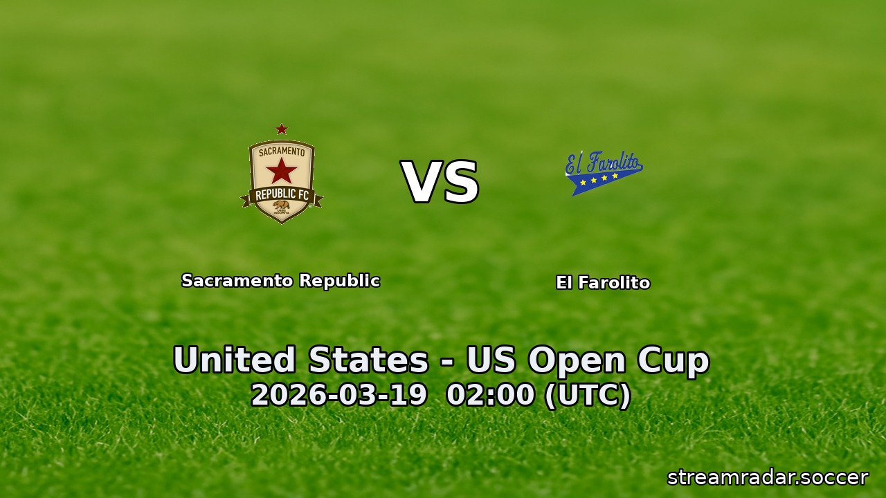 Sacramento Republic vs El Farolito
