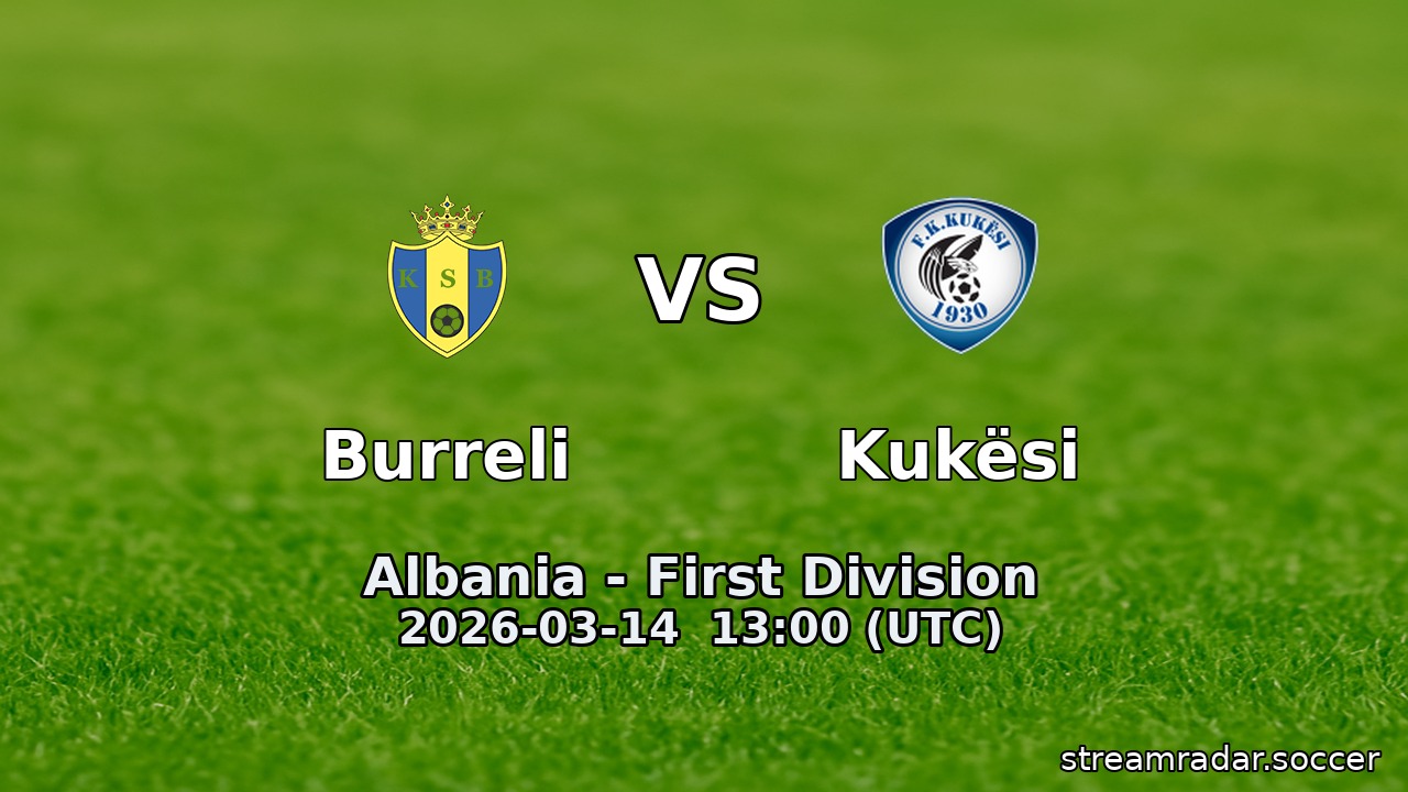 Burreli vs Kukësi